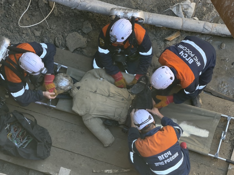 Проведение контрольно-тактического учения на объекте метрополитена в городе Казани личным составом ВГСП ( г. Самара)