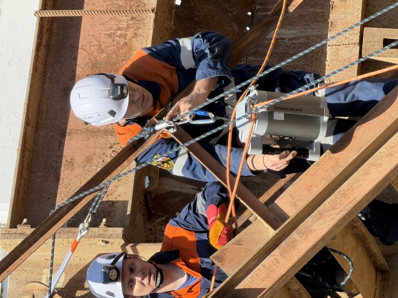 Проведение контрольно-тактического учения на объекте метрополитена в городе Казани личным составом ВГСП ( г. Самара)