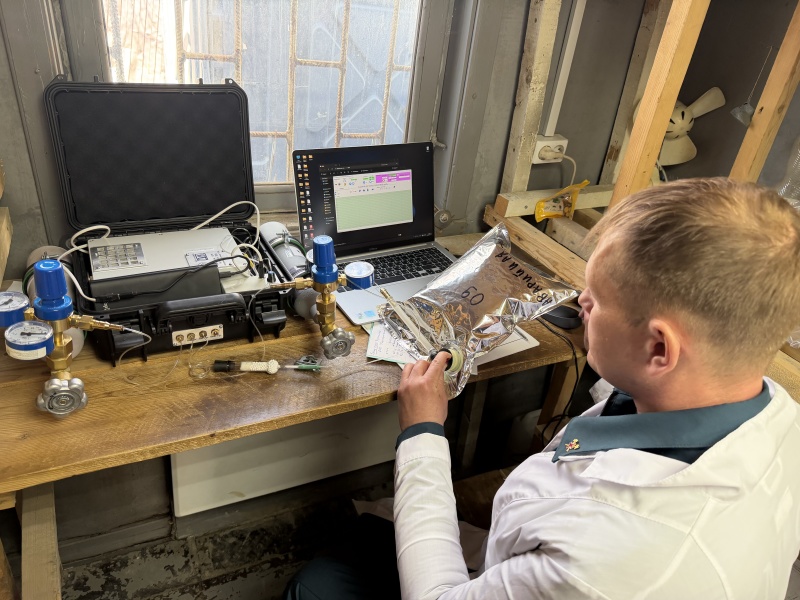 Проведение контрольно-тактического учения на объекте метрополитена в городе Казани личным составом ВГСП ( г. Самара)