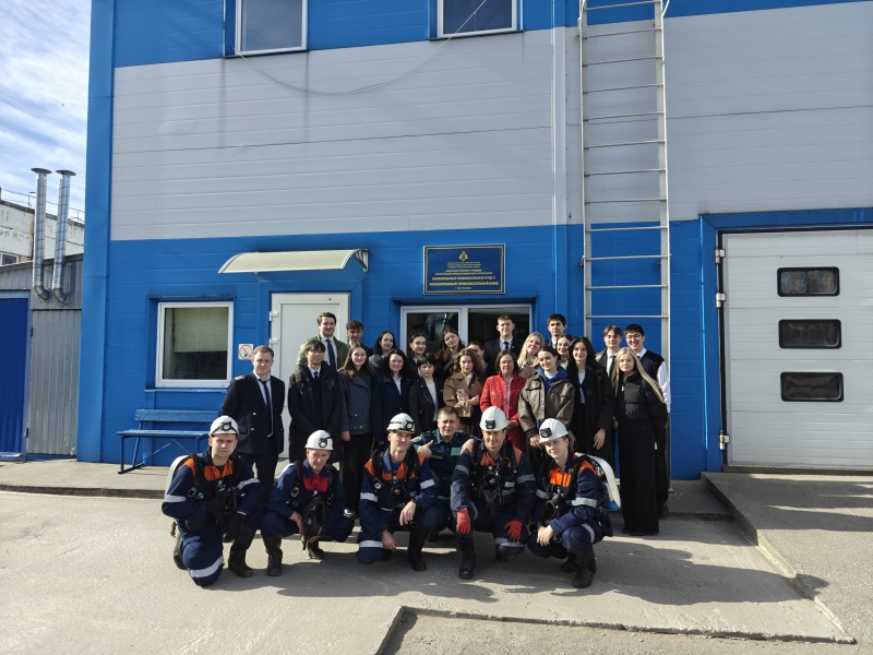 На базе Военизированного горноспасательного взвода (г. Санкт-Петербург) ВГСО 21 филиала ФАУ «ВГСЧ в строительстве» состоялось профориентационное мероприятие «День открытых дверей»
