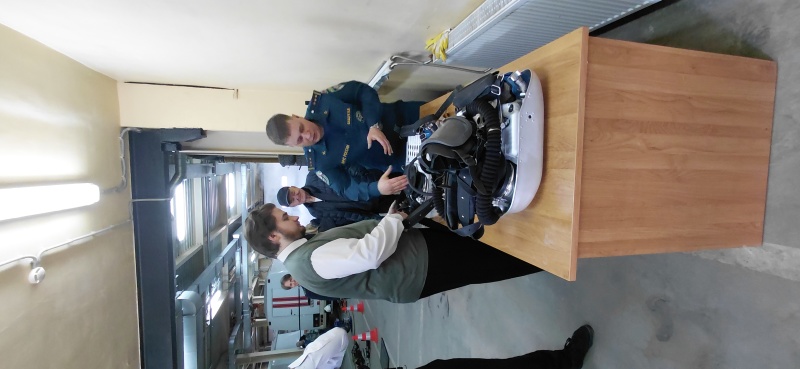 На базе Военизированного горноспасательного взвода (г. Санкт-Петербург) ВГСО 21 филиала ФАУ «ВГСЧ в строительстве» состоялось профориентационное мероприятие «День открытых дверей»