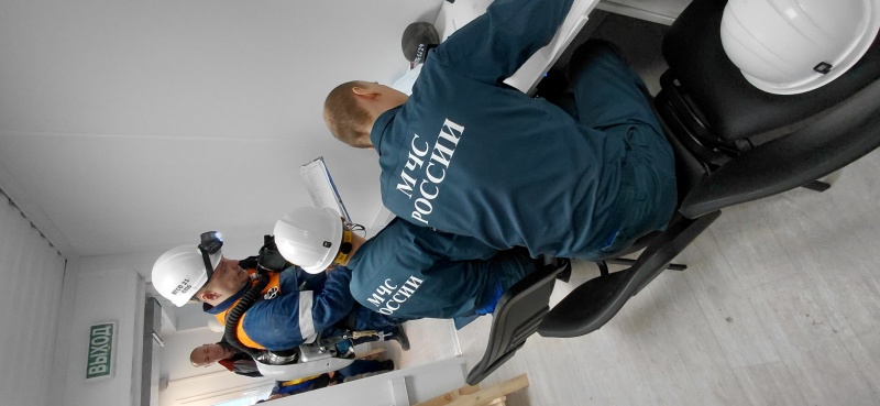 Контрольно-тактические учения на обслуживаемом опасном производственном объекте АО «Метрострой Северной Столицы»