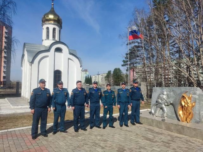 Проведение мероприятий, посвященных Дню памяти сотрудников МЧС России, погибших при исполнении служебных обязанностей