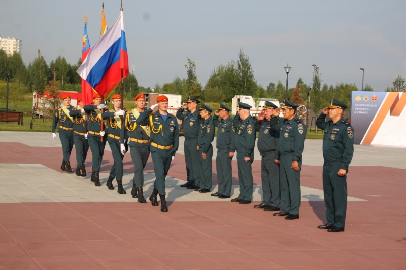 В Кемерово стартовали Всероссийские горноспасательные соревнования