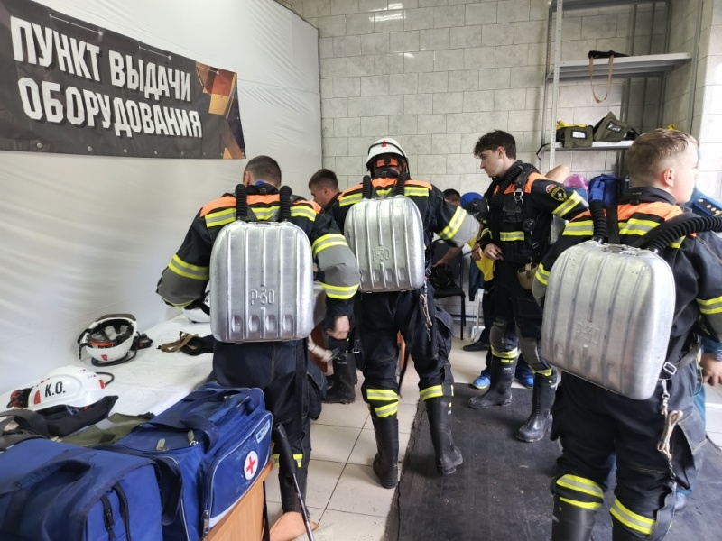 Пятый день Всероссийских горноспасательных соревнований: команда ФАУ «ВГСЧ в строительстве» на главном практическом этапе